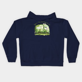 St. Patrick's Camper Kids Hoodie